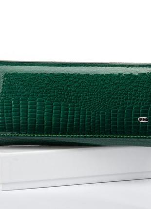 Кошелек кожаный легкий sergio torretti портмоне натуральная кожа женский st лак гаманець2 фото