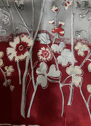 Маленький шейный платок из натур.шелка