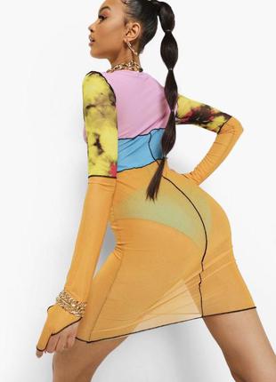 Сукня сітка boohoo 4