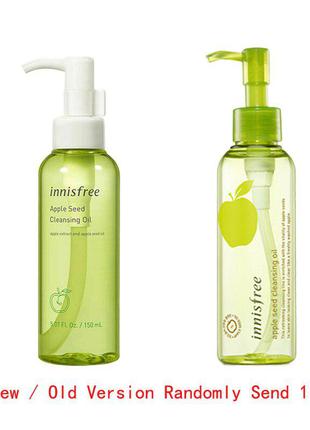 Гидрофильное масло с экстрактом семян яблока innisfree apple seed cleansing oil2 фото