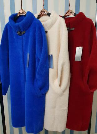 Шикарное пальто с шерстью альпаки ☝️☝️☝️ турция3 фото