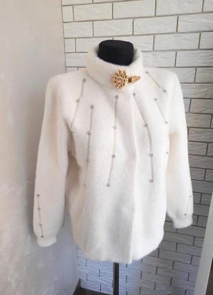 Курточка шубка пальто з вовни альпаки ☝️☝️☝️2 фото