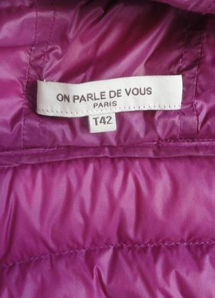 Супер брендовая  куртка пуховик оригинал on parle de vous4 фото