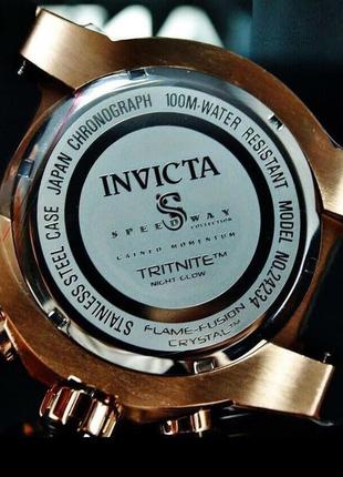 Мужские наручные часы с хронографом invicta  242344 фото