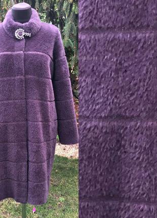 Нарядное пальто с шерстью альпаки ☝️☝️ турция