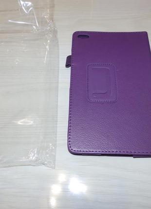 Чохол lenovo tab 4 8.0 tb 8504f & 8504n classic book cover purple2 фото