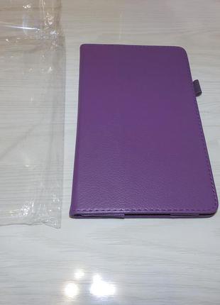 Чехол lenovo tab 4 8.0 tb 8504f & 8504n classic book cover purple7 фото