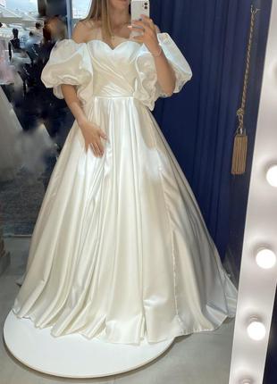 Стильна весільна сукня 3в1, колекція 2021/20225 фото