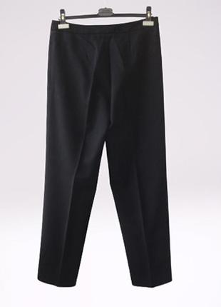 Теплые шерстяные (80%) брюки с высокой посадкой, бренда strenesse gabriele strehle, германия2 фото