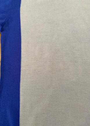 Theory тонкий шерстяной синий серый свитер джемпер xs6 фото