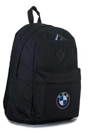 Вместительный мужской рюкзак черный (rb001)