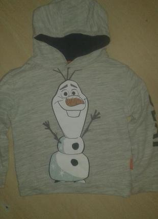 Стильная толстовка на 4-6 лет.