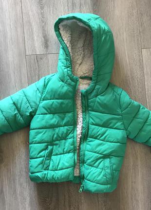 Демі куртка 6-9 місяців f&f