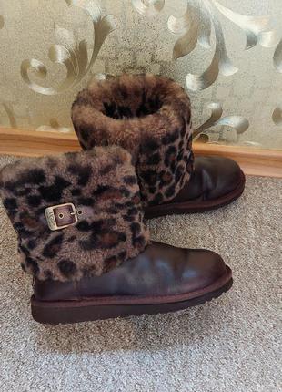 Шкіряні уггі Nerka ugg,35 розмір