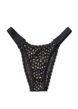 Чорні мереживні бразильяны victoria's secret