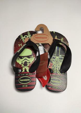 Дитячі тапочки в'єтнамки star wars зоряні війни havaianas