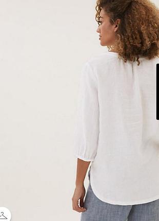 100% льон блуза