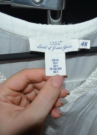 Легкое платье h&m 8