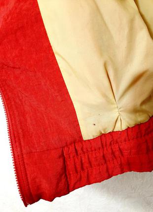 Брендовая демисезонная куртка реглан мужская красная на синтепоне puma10 фото