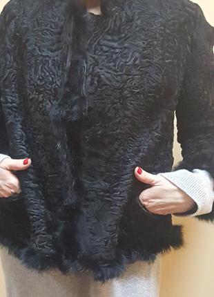 Пиджак каракульча р. 38 нижняя