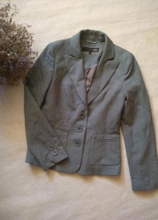Стильный деловой приталенный пиджак, жакет1 фото
