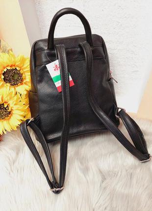 Рюкзак жіночий шкіряний італія2 фото