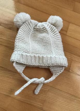 Дитяча шапочка на дитину від zara baby girls