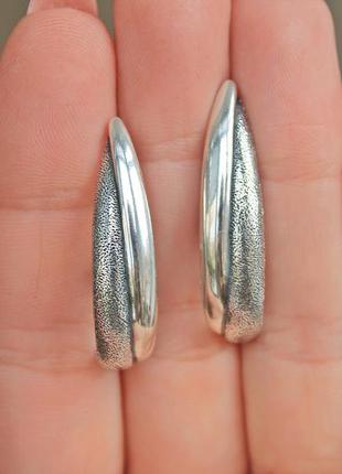 Срібні сережки аркадія