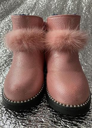 Ботинки для девочки зима 2