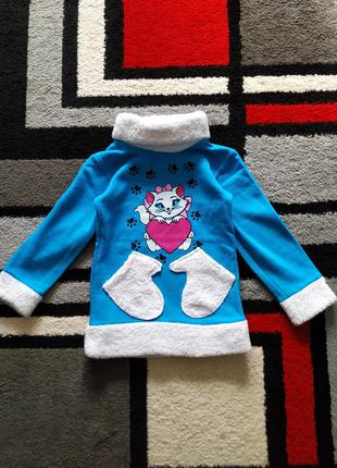 Тепла туніка,худі,плаття для дівчинки 4-5 років