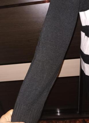 Удлиненный свитерок в полоску  ab studio3 фото