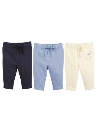 Брюки джогеры для мальчика lupilu 62/68 разноцветный we-110201