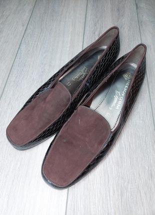Helioform elegance вінтажні шкіряні туфлі7 фото