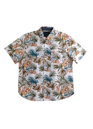 Рубашка с коротким рукавом и карманом regular fit c&a xl (43/44) разноцветный we-550214