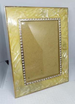 Рамочка для фото. эмаль. вес 313гр. 132х170мм