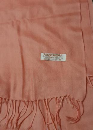 Pashmina кашемір ніжний шовк тепленький великий шарф палантин2 фото