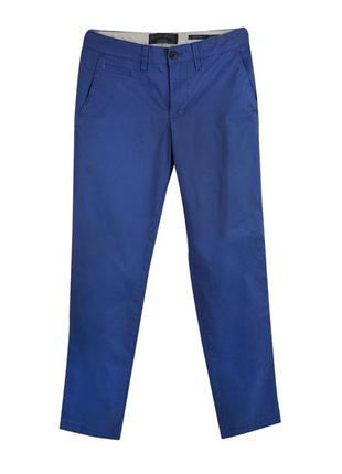 Стрейчевые брюки слим фит c&a 32/32 синий we-880026