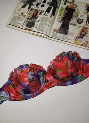 32b, eur 70b, верх купальника бандо на силіконових полосках