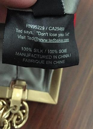 Шелковый клатч с цепочкой от ted baker! 3