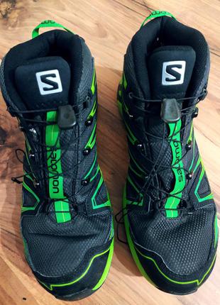 Кросівки високі зимові водонепроникні полегшені трекінгові arc'teryx hightop salomon на gore-tex