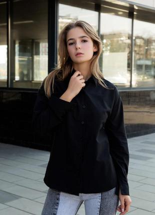 Рубашка "fresh" черная 4