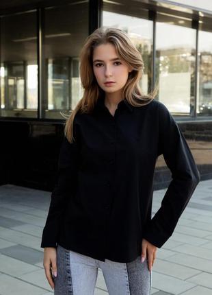 Рубашка "fresh" черная 3