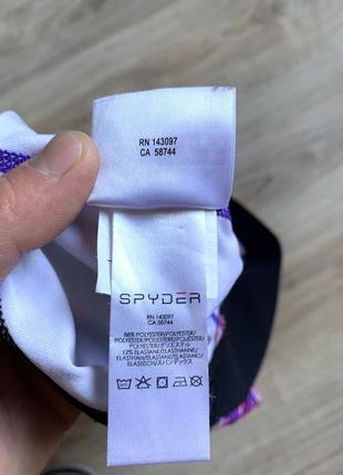 Женские яркие спортивные легинсы spyder лосины для фитнеса бега спорта
