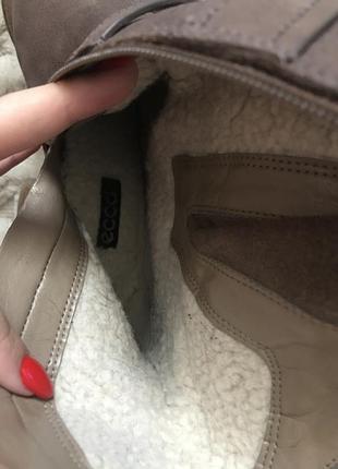 Зимние ботинки ecco 3