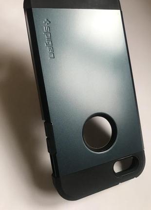 Чехол spigen sgp для iphone 5/5s. синий6 фото