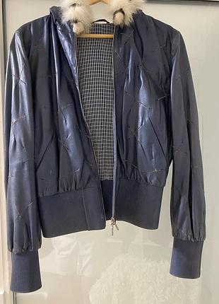 Куртка кожаная upstar