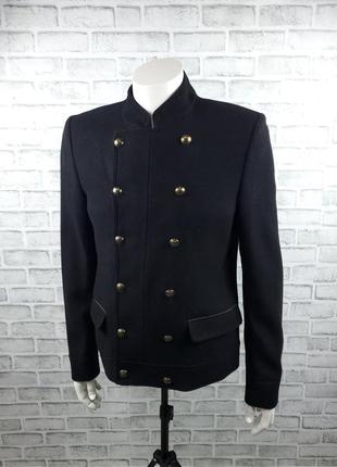 Пальто - пиджак zara man black tag в стиле balmain