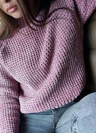 Свитер велюр. разные цвета