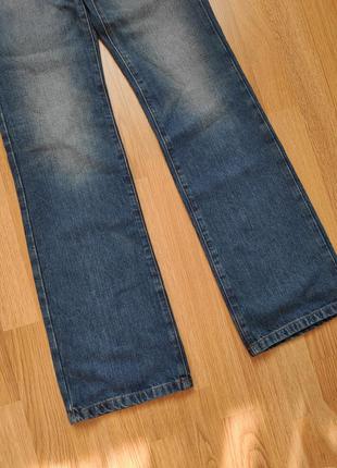 Джинсы zara bootcut z1975 буткат клеш синие стиль 70х зара 36 р9 фото