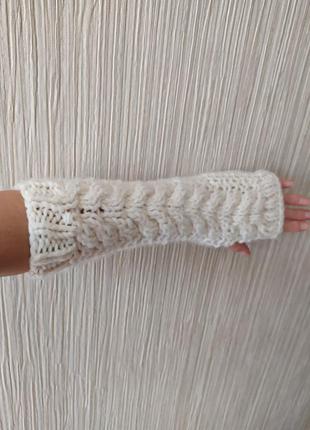 Рукавички безпалі довгі ,one size